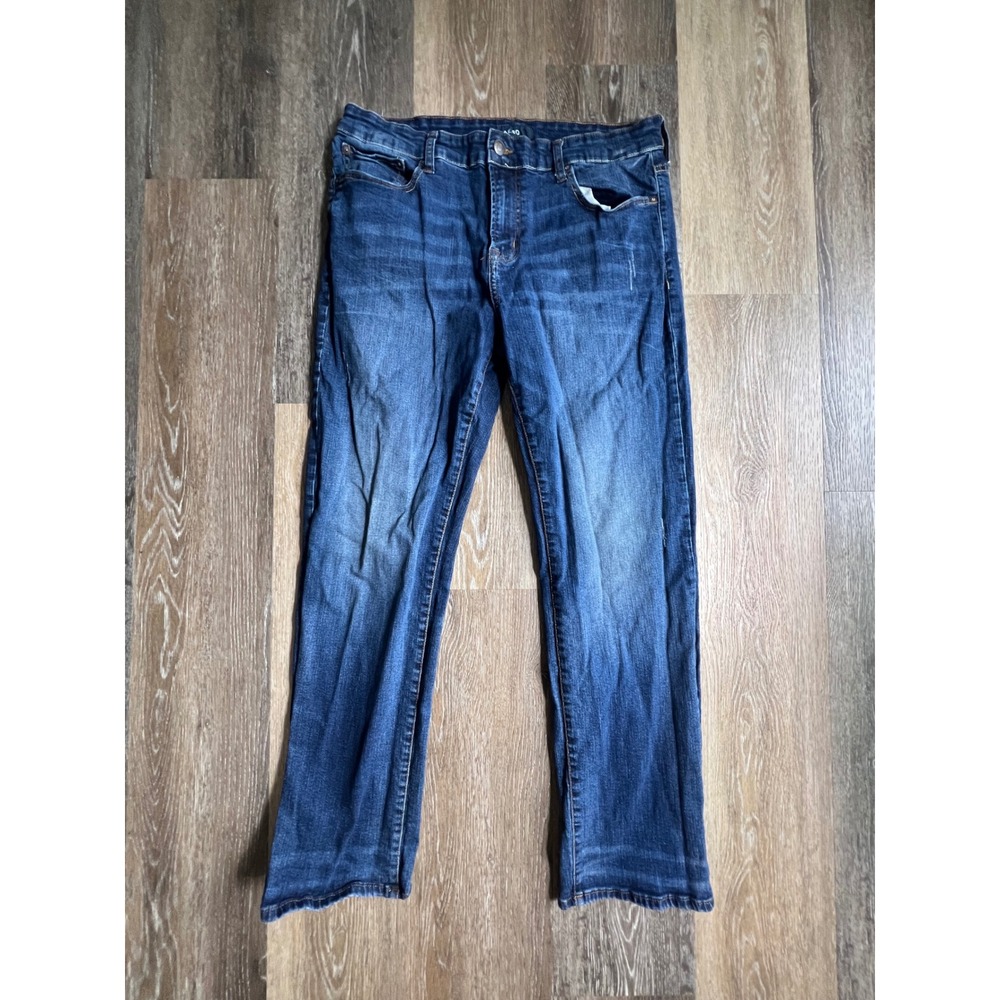 Aeropostale Straight Leg Jeans Mens 34x30 Blue Good Stretch Denim Pants‎